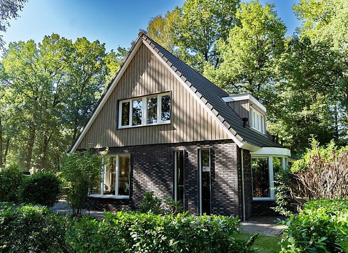 Gruppenunterkunft Douglas in Hoenderloo, Veluwe. Charmantes Ferienhaus inmitten gruener Natur, ideal fuer einen erholsamen Aufenthalt in Gelderland.