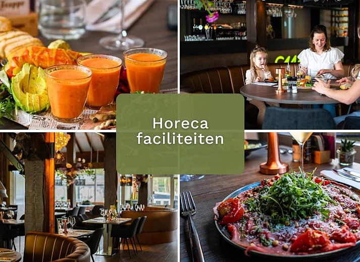 Attraktives Schlafzimmer in der Gruppenunterkunft Douglas, einem Ferienhaus fuer 10 Personen in Hoenderloo, Veluwe, Gelderland, mit gemuetlicher Beleuchtung.