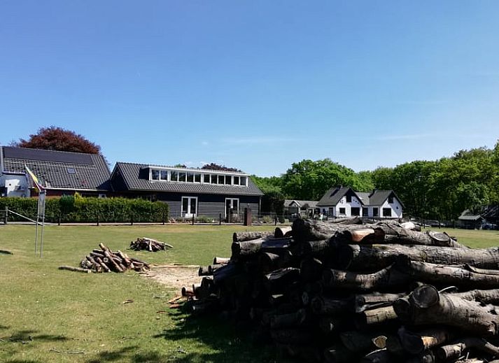 Ferienhaus in Hoenderloo in der Veluwe mit grossem Aussenbereich und gruener Umgebung in Gelderland.