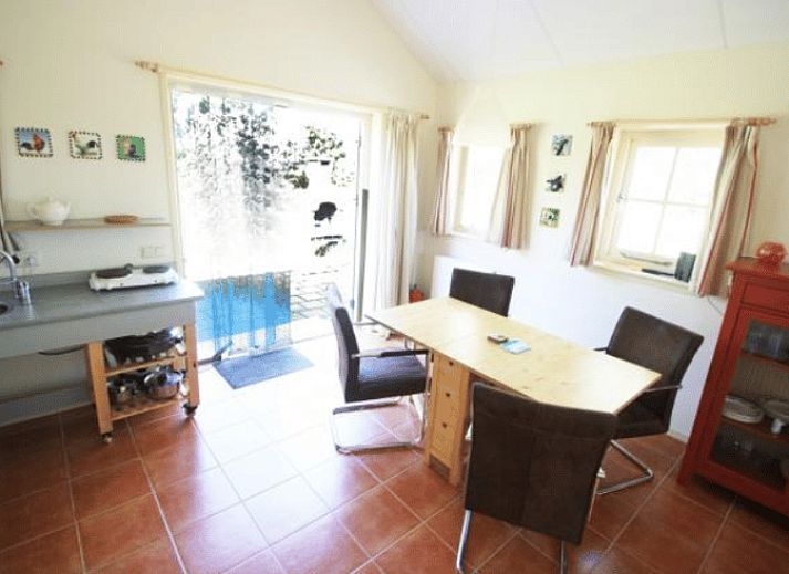 Vacation home in Terwolde with terrace and garden on the Veluwe, Gelderland, ideal for a relaxing vacation.