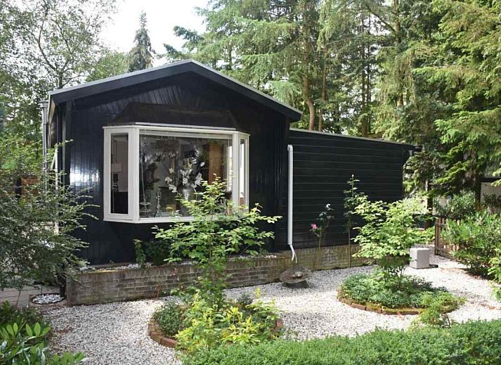 Front view of DG256 vacation home in Putten, Veluwe, Gelderland.