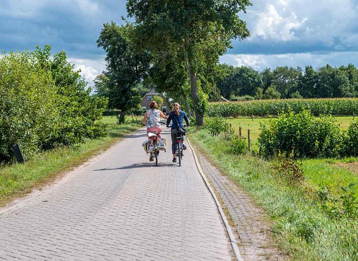 Sailing on the lake near DG256 vacation home in Putten, Veluwe, Gelderland.