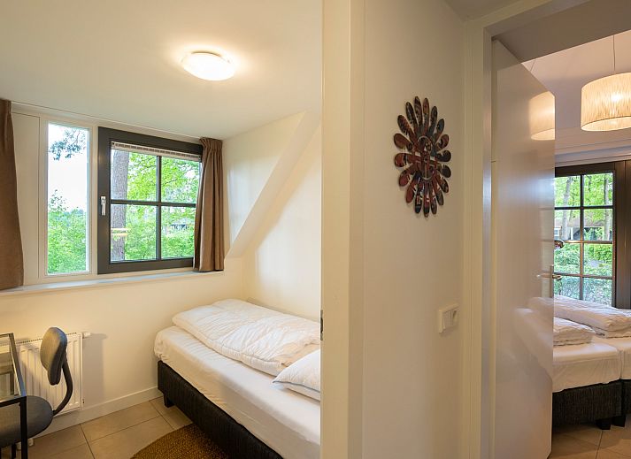 Comfortable sitting area in Holiday home Sprielderbosch 12 'De Kuifmees', ideal vacation home in the Veluwe, Putten.