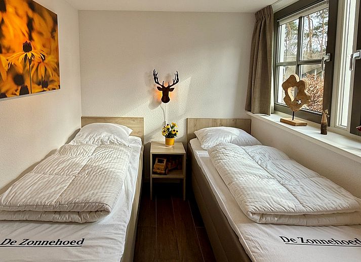 Blumiger Garten des Ferienhauses Sprielderbosch 46 De Zonnehoed in Putten, Veluwe.