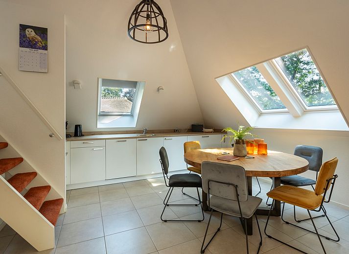 Comfortable seating area on the terrace of Holiday home Sprielderbosch 5 De Bosuil in Putten, Veluwe.