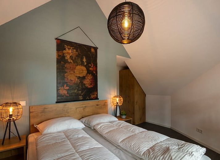 Geraeumige Terrasse am Ferienhaus in Putten, Veluwe, ideal fuer Entspannung in Gelderland.