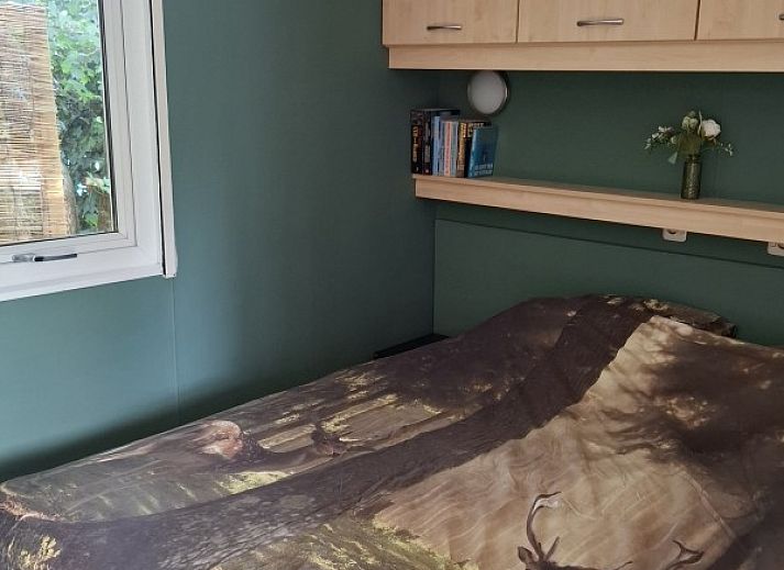 Enjoy the peace and quiet on the terrace of Chalet Relax in Putten, Veluwe. Perfect vacation home for nature lovers in Gelderland.