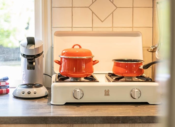 Cozy living room in Holiday Home in Wezep/Oldebroek, overlooking the Veluwe nature.