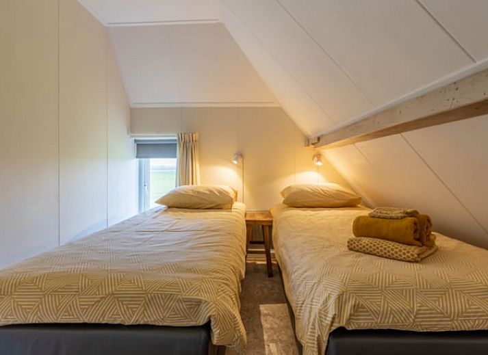 Outdoor area of cottage in Wezep Oldebroek, Veluwe, Gelderland with picnic table and flowers.
