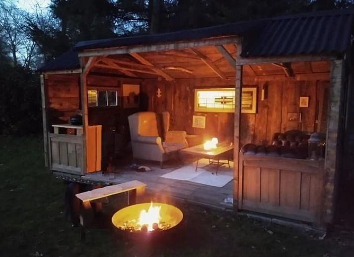 Ferienhaus in Voorthuizen mit grossem Garten in der Veluwe, Gelderland. Geniessen Sie die gruene Umgebung und die Ruhe in diesem charmanten Ferienhaus.