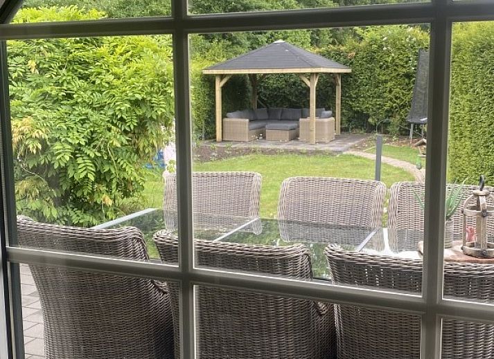 Covered table and breakfast at The Veluwe Paradise, Voorthuizen, for a delicious start to the day in the Veluwe.