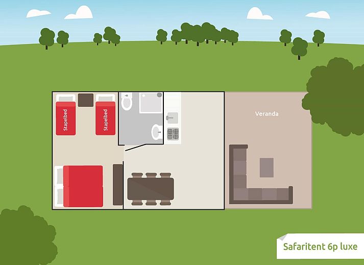 Verblijf 322242 - Vakantiewoning Veluwe - Recreatiepark de Boshoek 2