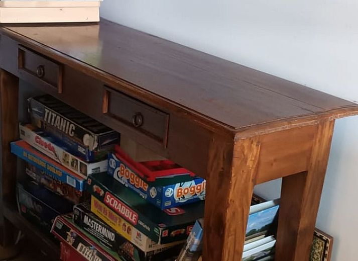 Luchtfoto van vakantiehuis in Hulshorst, omgeven door weelderige natuur, Veluwe, Gelderland.