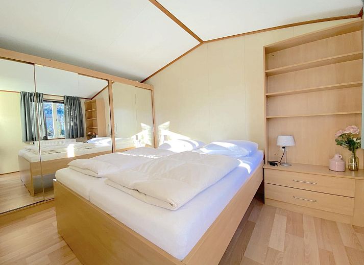 Eingang zum Ferienhaus Haas in Hulshorst, Veluwe, umgeben von Natur.