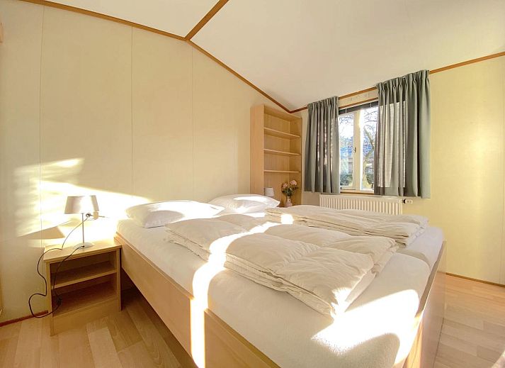 Eingang zum Ferienhaus Haas in Hulshorst, Veluwe, umgeben von Natur.