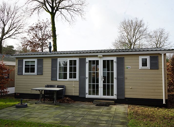Cozy sitting area in Chalet in Otterlo, Veluwe, ideal for relaxation.