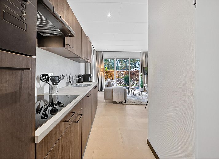 Vrijstaande woning in Otterlo, een modern vakantiehuis in de Veluwe, Gelderland, omringd door natuur en rustieke bossen.