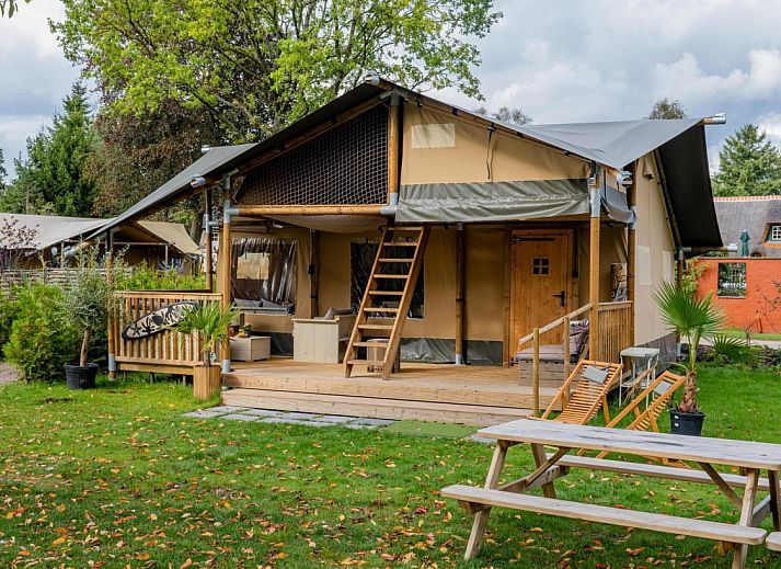 Guest house 3227116 • Tent house Veluwe • Safaritent Ranger DeLuxe + hottub