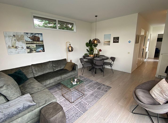 Chalet in Nunspeet met moderne architectuur op de Veluwe, Gelderland.