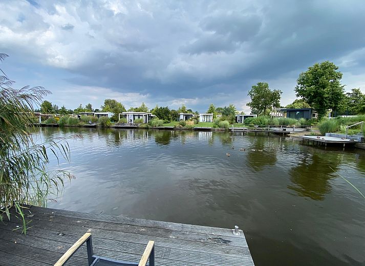 Gezellige zithoek in Chalet in Nunspeet, vakantiehuis op de Veluwe.