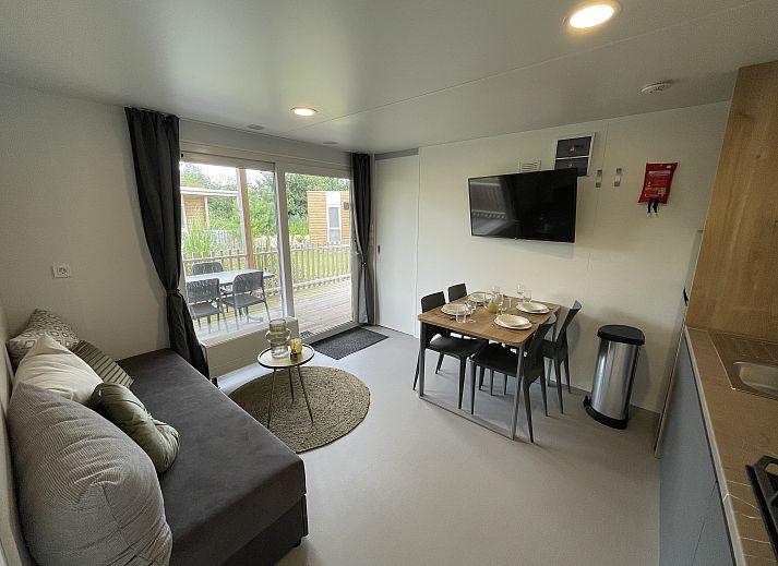 Chalet in Nunspeet, umgeben von grner Natur in der Veluwe, Gelderland.