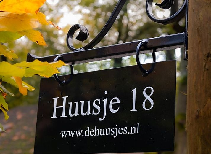 Ruim terras met picknicktafel bij Vakantiehuis in Nunspeet, Veluwe, Gelderland.