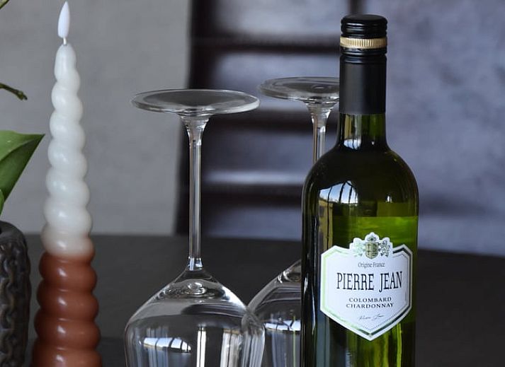 Aussenbereich des Ferienhauses in Lunteren mit Terrasse in Veluwe, Gelderland.