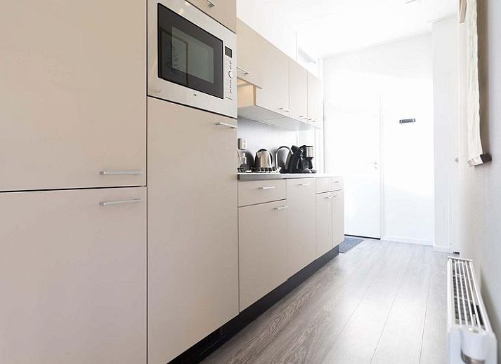 Plattegrond van Module 6 personen, een vakantiehuis in Lunteren, Veluwe, Gelderland, met moderne indeling.