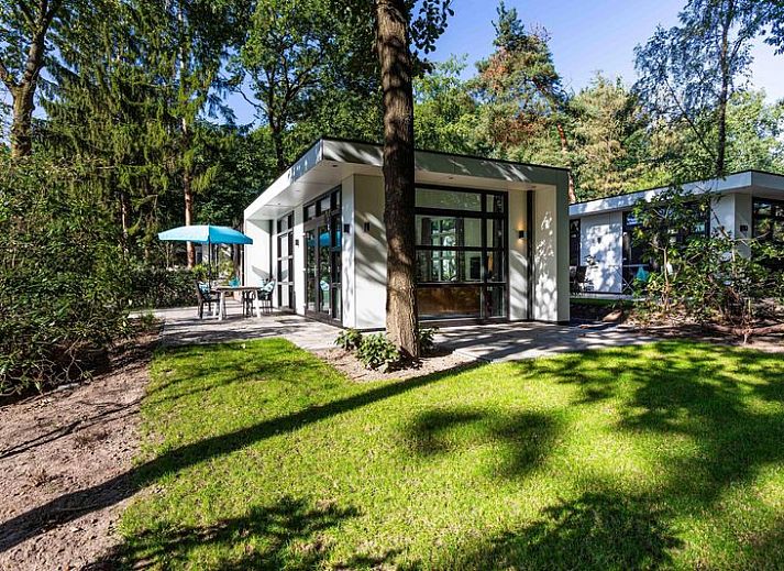 Module special 4 persons vacation home in Lunteren, Veluwe with sunny terrace surrounded by nature.