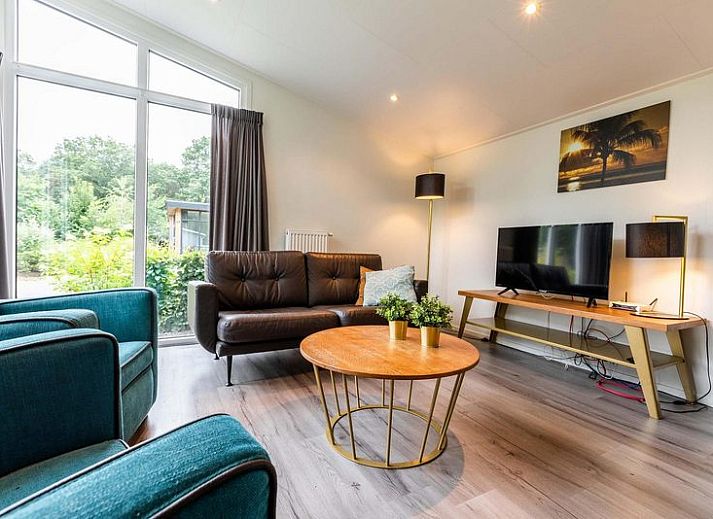 Rustikales Ferienhaus Rialto fuer 5 Personen, umgeben von Natur in Lunteren, Veluwe, Gelderland.