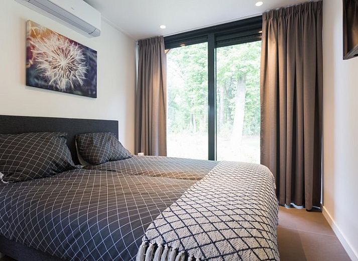 Stilvolles Esszimmer der Recreation Villa fuer 7 Personen in Lunteren, Veluwe, Ferienhaus mit moderner Kueche.