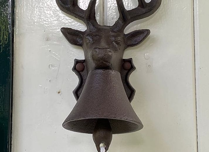 Moderne binnenruimte van vakantiehuisje in Lunteren, Veluwe, Gelderland.