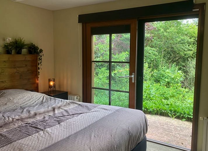 Veranda of Cottage in Lunteren, Veluwe, ideal for relaxing in nature.