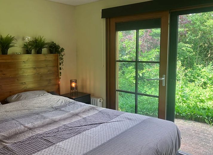 Veranda of Cottage in Lunteren, Veluwe, ideal for relaxing in nature.