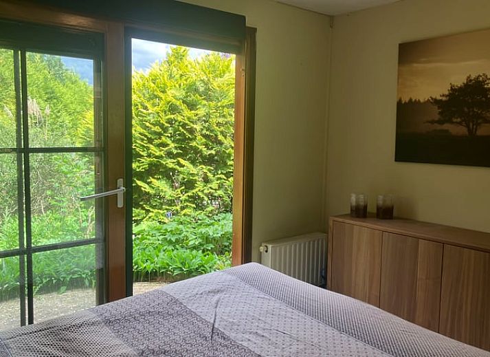 Veranda of Cottage in Lunteren, Veluwe, ideal for relaxing in nature.