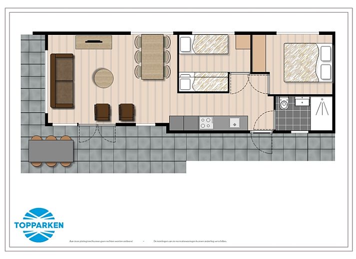 Verblijf 323184 - Vakantiewoning Veluwe - Module 5 personen Wellness (Spa)