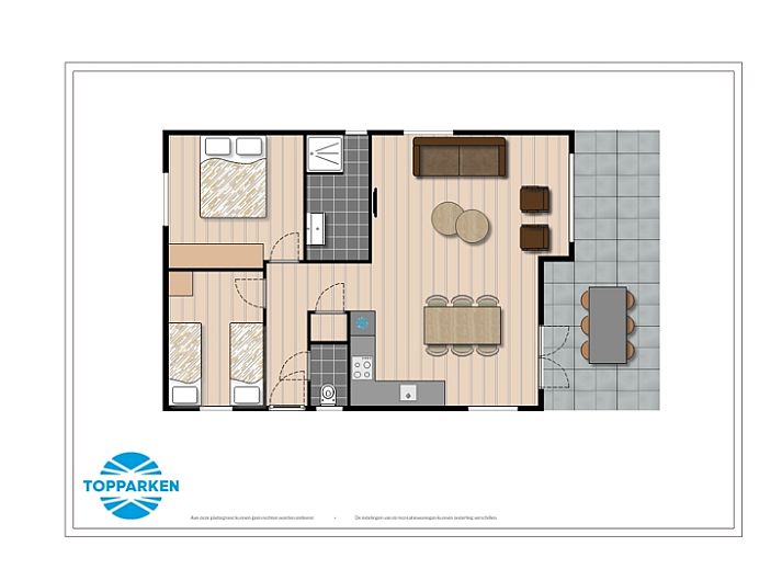 Verblijf 323198 - Vakantiewoning Veluwe - Blokhut II 4 personen