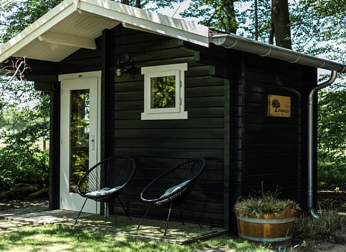 Spielecke mit TV und Konsole im Ferienhaus Cottage in Oldebroek, Veluwe, Gelderland.