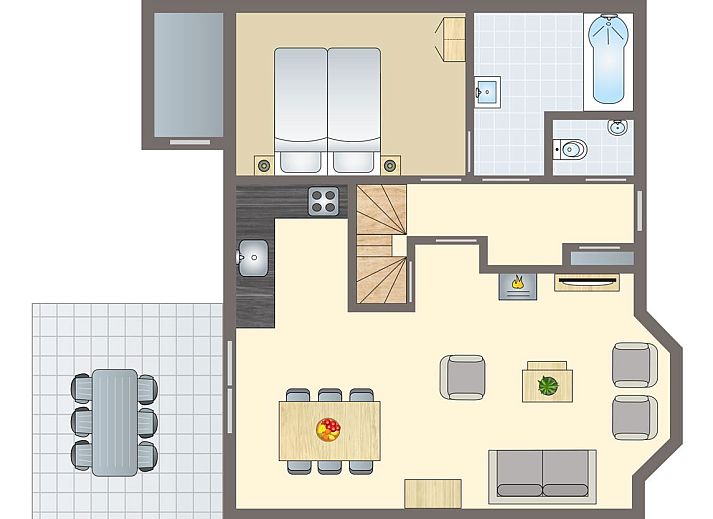 Unterkunft 323210 - Bungalow Veluwe - Landgoed 't Loo | 6-persoons bungalow | 6C1PS