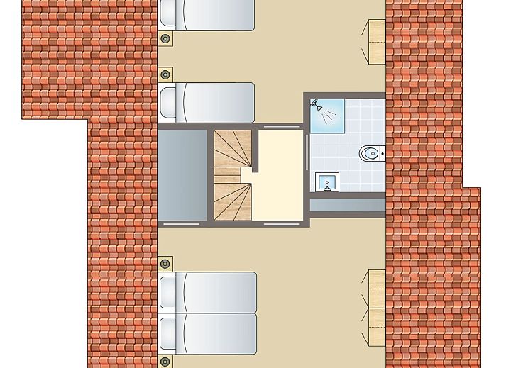 Unterkunft 323210 - Bungalow Veluwe - Landgoed 't Loo | 6-persoons bungalow | 6C1PS