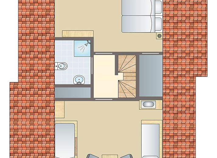 Unterkunft 323214 - Bungalow Veluwe - Landgoed 't Loo | 6-persoons kinderbungalow | 6CK