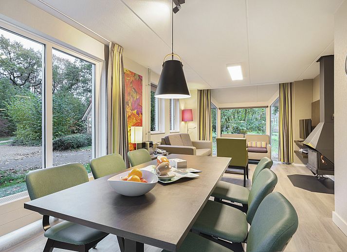 Moderne keuken in Landgoed 't Loo Visionvilla, Oldebroek, Veluwe. Comfortabele faciliteiten voor een zorgeloos verblijf.