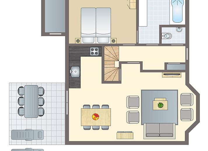 Unterkunft 323238 - Bungalow Veluwe - Landgoed 't Loo | 6-persoons bungalow | 6L