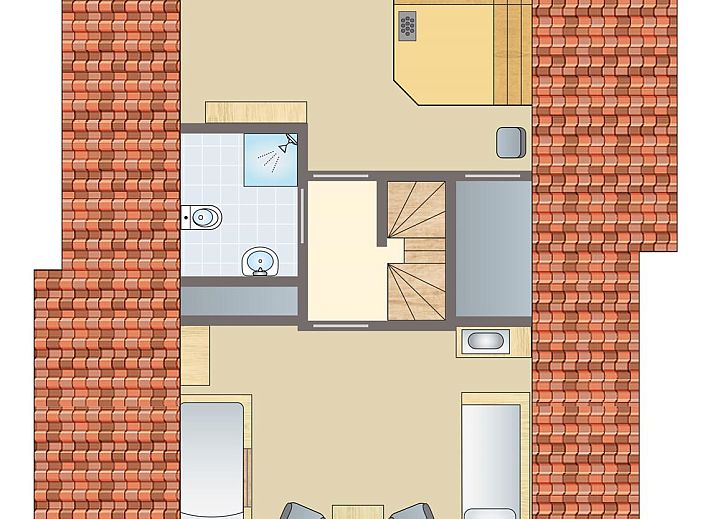 Unterkunft 323242 - Bungalow Veluwe - Landgoed 't Loo | 4-persoons kinderbungalow | 4LK