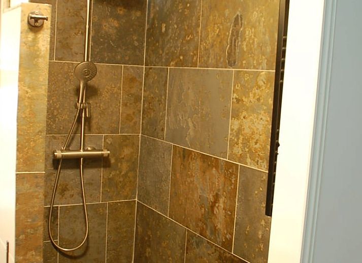 Gemuetlicher Garten im Ferienhaus in De Steeg, Veluwe, Gelderland.