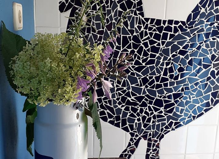 Cozy kitchen in Cottage in Heerde, Veluwe vacation home in Gelderland.