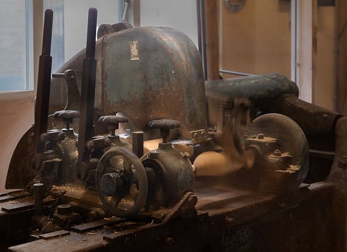 Authentieke houtzagerij bij Vakantiehuisje in Heerde, Veluwe, Gelderland.