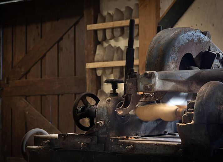 Authentieke houtzagerij bij Vakantiehuisje in Heerde, Veluwe, Gelderland.