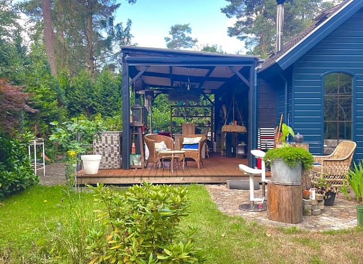 Gemuetliche Leseecke in Cottage in Doornspijk, Ferienhaus in der Veluwe, Gelderland.