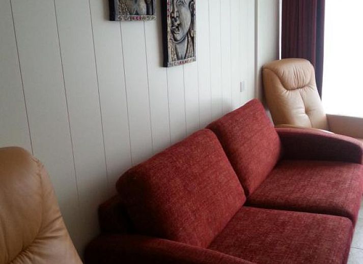 Unieke binnenruimte van Hotel Den Helder, vakantie appartement aan de Noordzeekust in Den Helder, Noord-Holland.